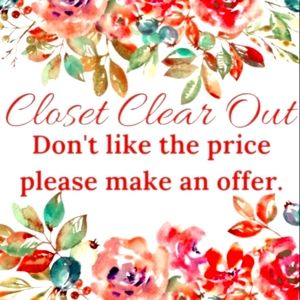 CLOSET CLEAR OUT ❗️